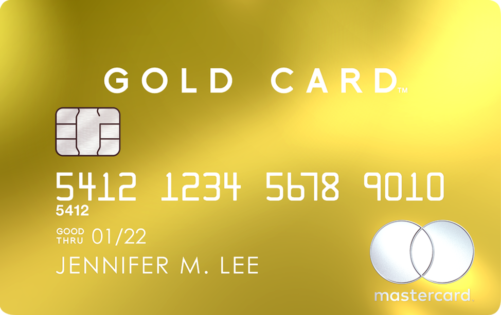 C'è una carta di credito d'oro?