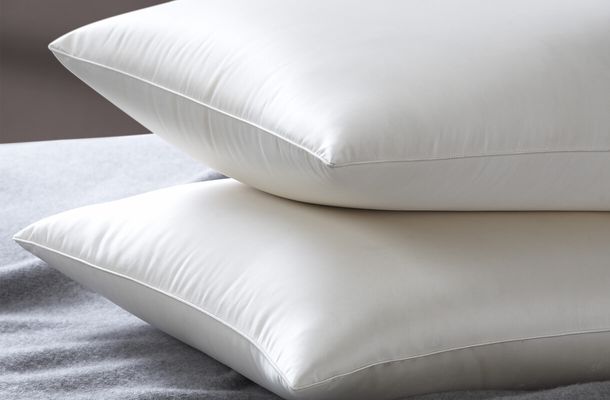 Eiderdown pillows