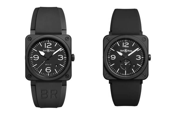 Bell & Ross Matte Black watches